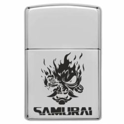 Зажигалка газовая в стиле Zippo Rock Group Logo - Samurai - FATLINE Зажигалка газовая в стиле Zippo Rock Group Logo - Samurai