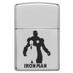 Запальничка газова у стилі Zippo Tony iron man - FATLINE Запальничка газова у стилі Zippo Tony iron man