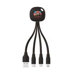 Зарядні кабелі 3 в 1