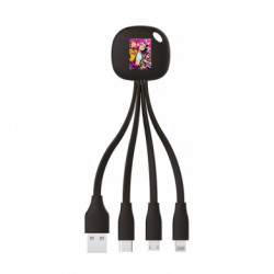 Зарядні кабелі 3 в 1