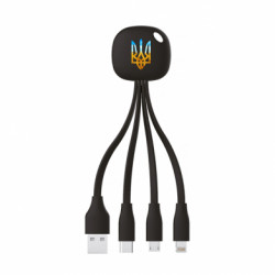 Зарядні кабелі 3 в 1