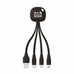 Зарядні кабелі 3 в 1