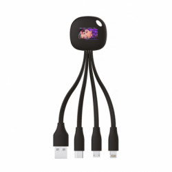 Зарядні кабелі 3 в 1