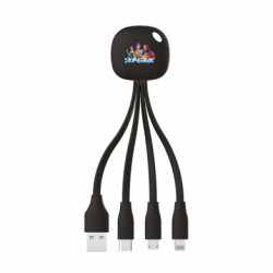 Зарядні кабелі 3 в 1