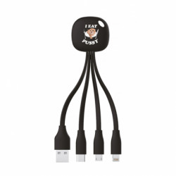 Зарядні кабелі 3 в 1