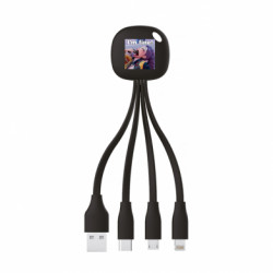 Зарядні кабелі 3 в 1