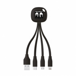 Зарядні кабелі 3 в 1