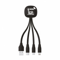 Зарядні кабелі 3 в 1