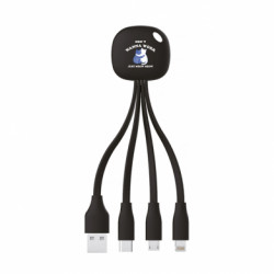 Зарядні кабелі 3 в 1