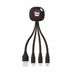 Зарядні кабелі 3 в 1