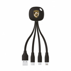 Зарядний кабель 3 в 1 Шеврон куніметника - FATLINE Зарядний кабель 3 в 1 Шеврон куніметника