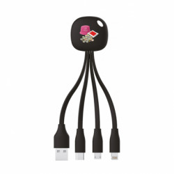 Зарядні кабелі 3 в 1