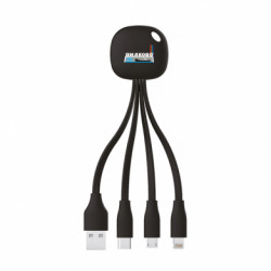 Зарядні кабелі 3 в 1