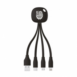 Зарядні кабелі 3 в 1