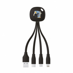 Зарядні кабелі 3 в 1