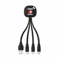 Зарядні кабелі 3 в 1