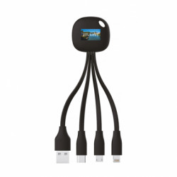 Зарядні кабелі 3 в 1