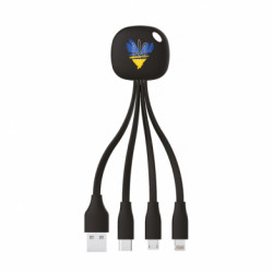 Зарядні кабелі 3 в 1