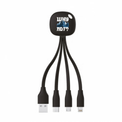 Зарядні кабелі 3 в 1