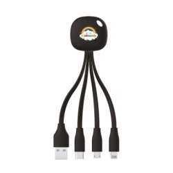 Зарядні кабелі 3 в 1