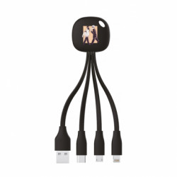 Зарядні кабелі 3 в 1