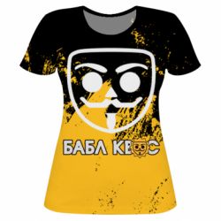 Женские 3D футболки