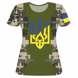 Жіноча 3D футболка Напрямок корабля