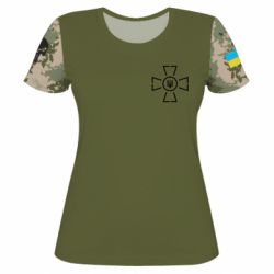 Жіноча 3D футболка З.С.У.