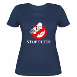 Женская футболка Banned Putin - FATLINE Женская футболка Banned Putin
