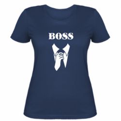 Женская футболка Boss Costume