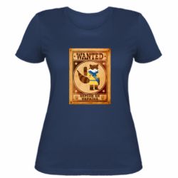 Женская футболка єнот -Херсон це Україна - FATLINE Женская футболка єнот -Херсон це Україна