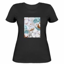 Женская футболка Хлопок украинский - FATLINE Женская футболка Хлопок украинский