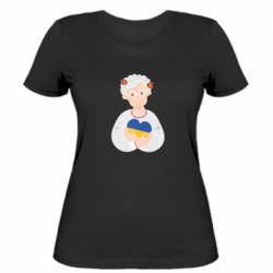 Женская футболка Любимая бабушка украинка
