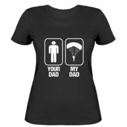 Женская футболка my dad