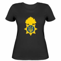 Женская футболка Національна гвардія України - FATLINE Женская футболка Національна гвардія України