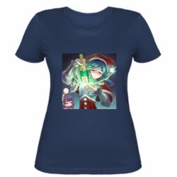 Женская футболка Новогодний Венти - FATLINE Женская футболка Новогодний Венти