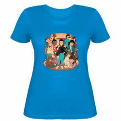 Жіноча футболка Дуже дивні справи арт