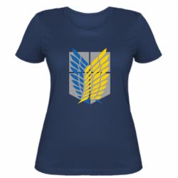 Женская футболка Патриотический разведкорпус - FATLINE Женская футболка Патриотический разведкорпус