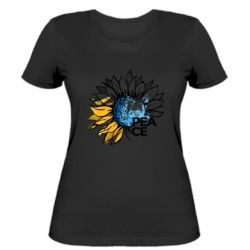 Женская футболка Peace (мир) - FATLINE Женская футболка Peace (мир)