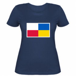 Жіноча футболка Польща та Україна