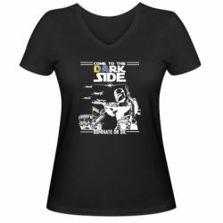 Жіночі футболки з V-подібним вирізом - FATLINE