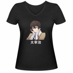 Жіночі футболки з V-подібним вирізом