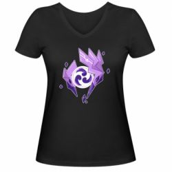 Женские футболки с V-образным вырезом - FATLINE