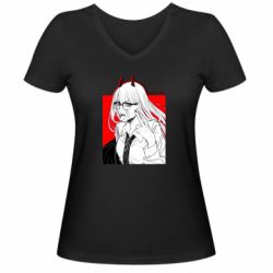 Женские футболки с V-образным вырезом - FATLINE