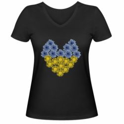 Жіночі футболки з V-подібним вирізом - FATLINE
