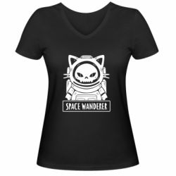 Жіночі футболки з V-подібним вирізом