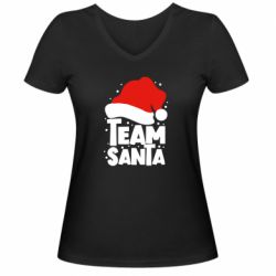 Жіночі футболки з V-подібним вирізом