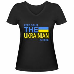 Женские футболки с V-образным вырезом