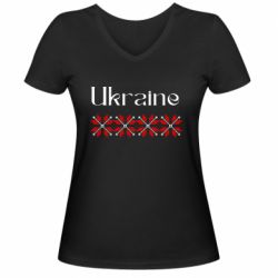 Женские футболки с V-образным вырезом - FATLINE