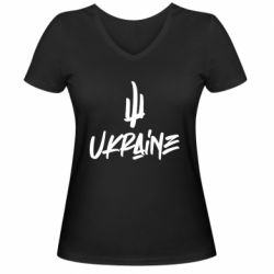 Жіночі футболки з V-подібним вирізом - FATLINE